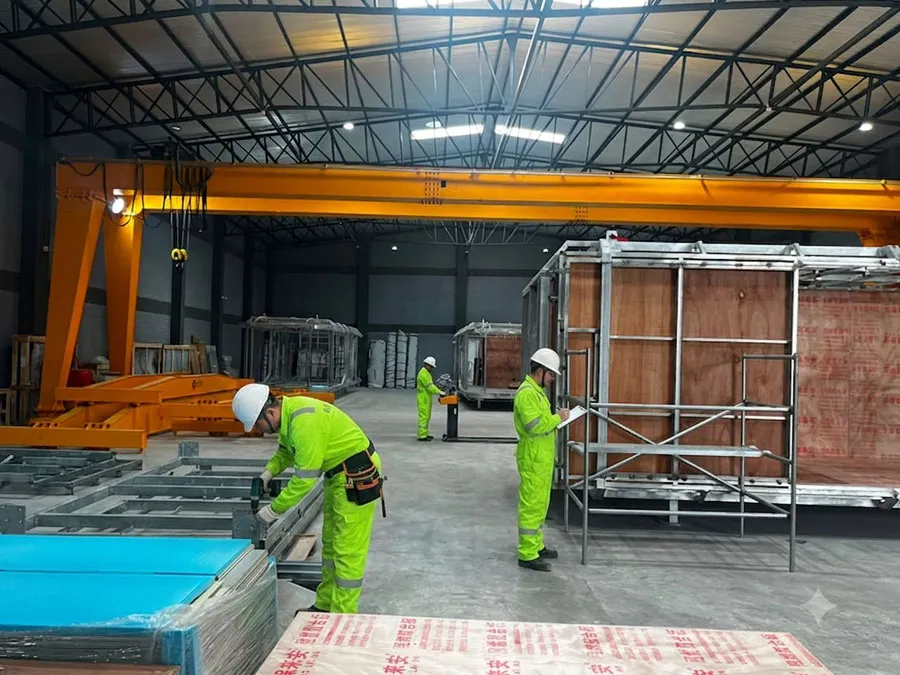 Proceso de ensamblado modular